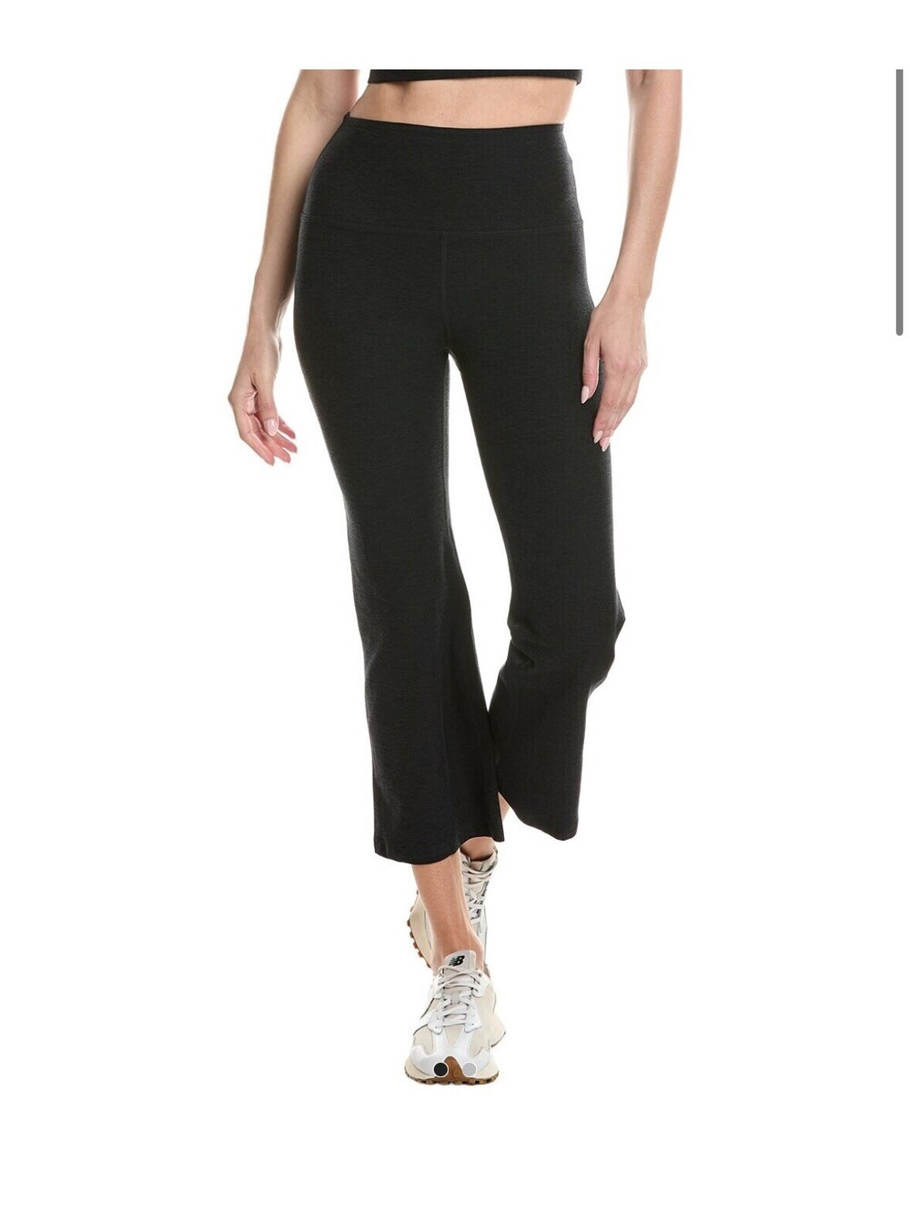 Beyond Yoga Black, Darkest Night Spacedye Retro Cropped Pants, S, Activewear USA